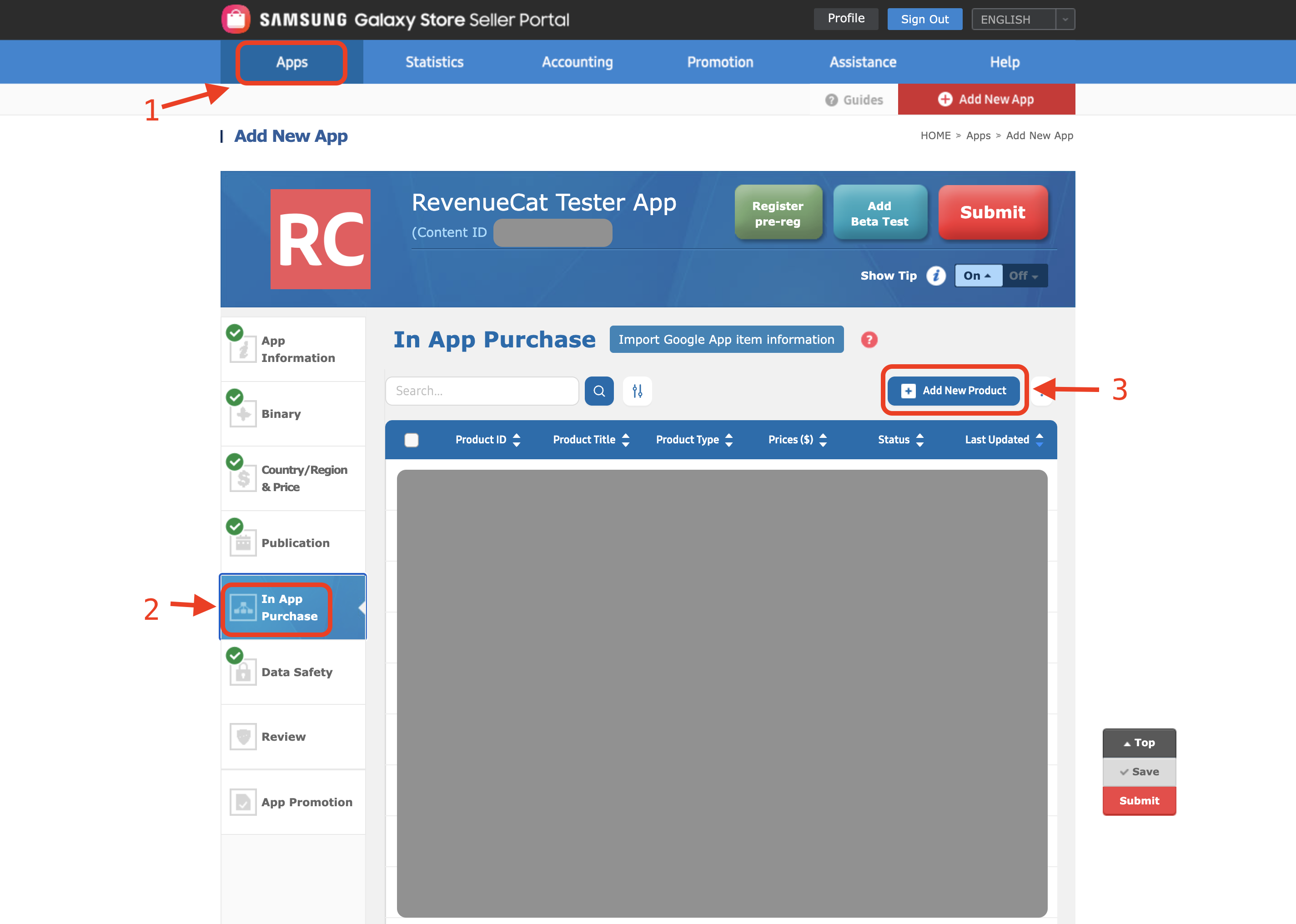 Add New Product in Galaxy Store Seller Portal Add New Product in Galaxy Store Seller Portal