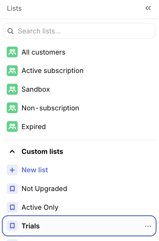 Custom audiences