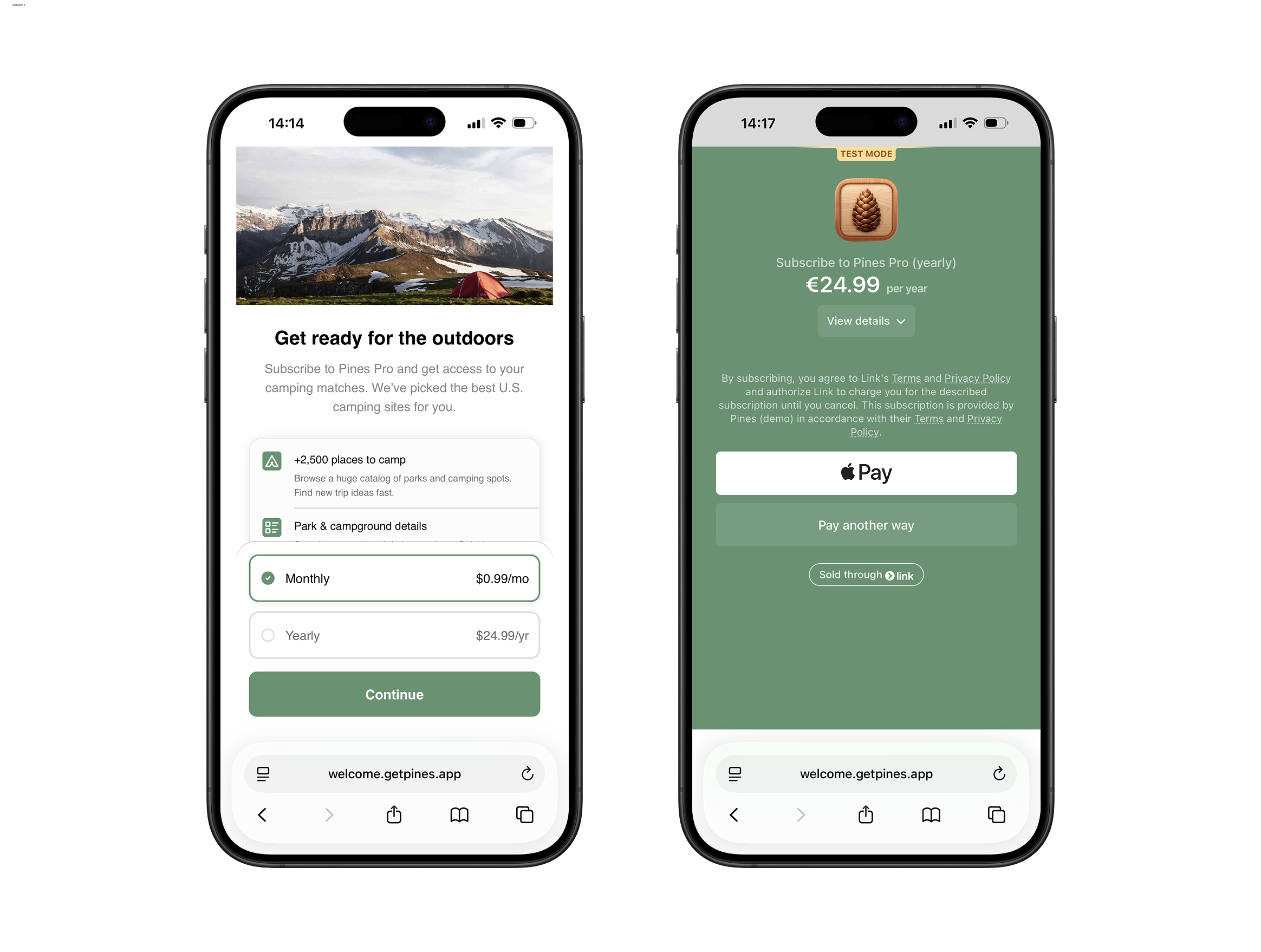 Web Paywall with Stripe Checkout