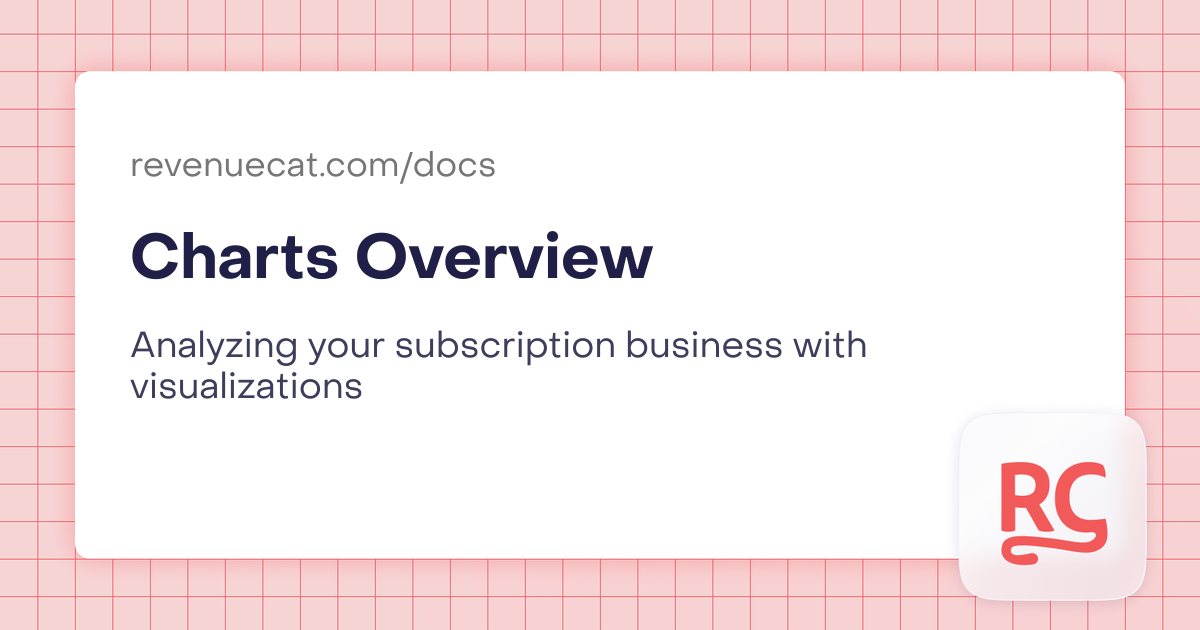 Charts Overview | In-App Subscriptions Made Easy – RevenueCat