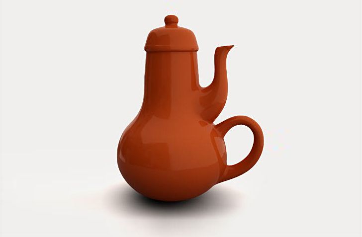 Carelman's useless teapot