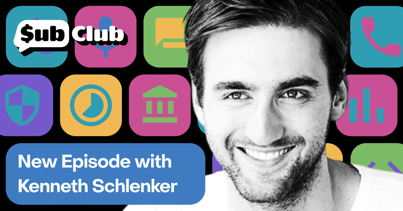 Kenneth Schlenker Sub Club podcast