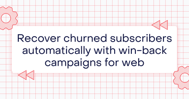 recover churned subscribers automatically with win back campaigns for web