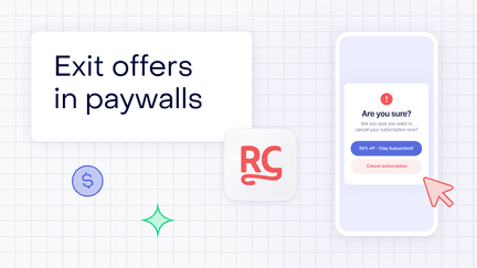 Exit Offers in RevenueCat Paywalls