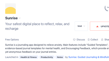Sunrise Wins Big with a Stellar Product Hunt Launch