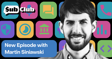 VC funding vs. bootstrapping for subscription apps — Podcast with Martín Siniawski, Podcast App