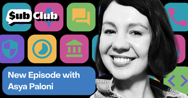 Asya Paloni, Welltory, on the Sub Club podcast.