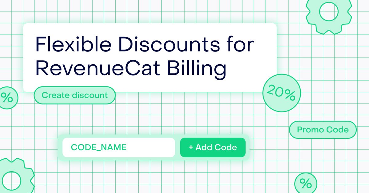 `RevenueCat` Adds Flexible Discounts for Web Billing