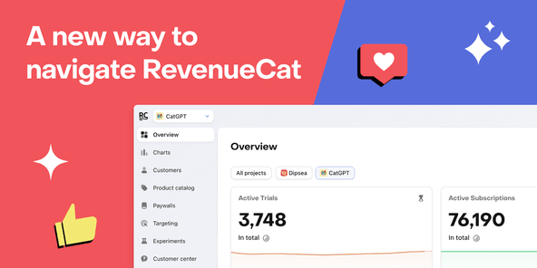 A new way to navigate RevenueCat