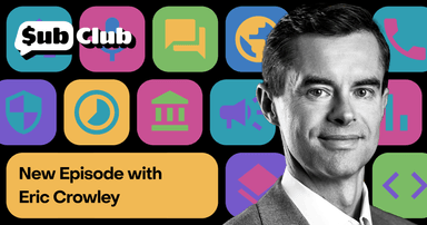 Sub Club podcast episode cover featuring Eric Crowley